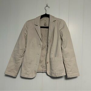 LL Bean Women's Beige Blazer